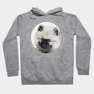 Keeshond Puppy (Drawing) Hoodie